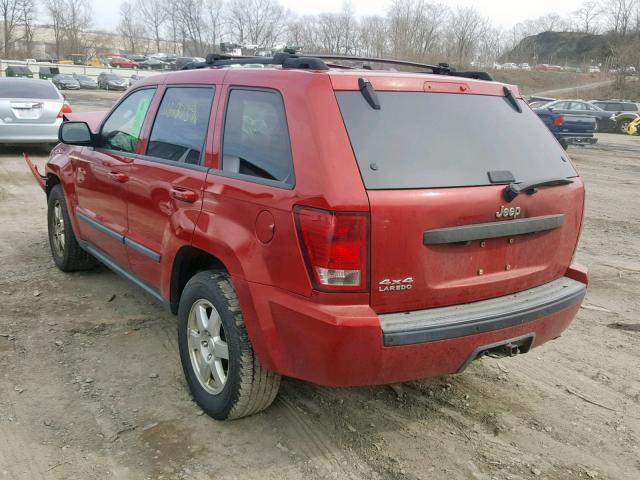 1J8GR48K39C539928 - 2009 JEEP GRAND CHER RED photo 3