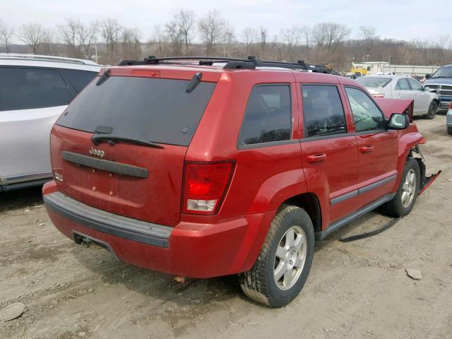 1J8GR48K39C539928 - 2009 JEEP GRAND CHER RED photo 4