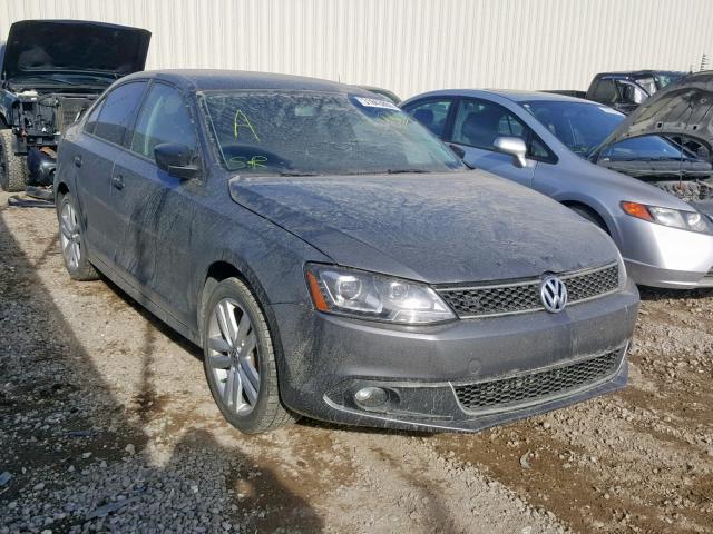 3VW1K7AJ7CM325760 - 2012 VOLKSWAGEN JETTA BASE GRAY photo 1