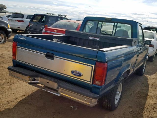1FTCR10A3NUD04120 - 1992 FORD RANGER GREEN photo 4