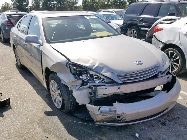 JTHBF30G530118389 - 2003 LEXUS ES 300 SILVER photo 1