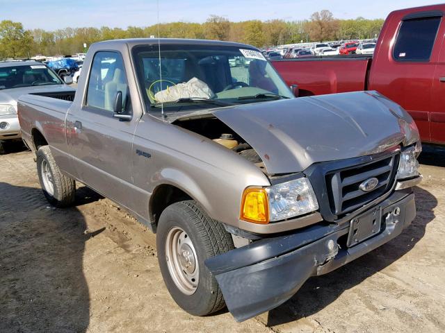 1FTYR10D74PA16386 - 2004 FORD RANGER GOLD photo 1