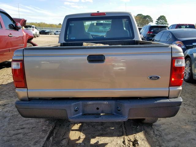 1FTYR10D74PA16386 - 2004 FORD RANGER GOLD photo 6