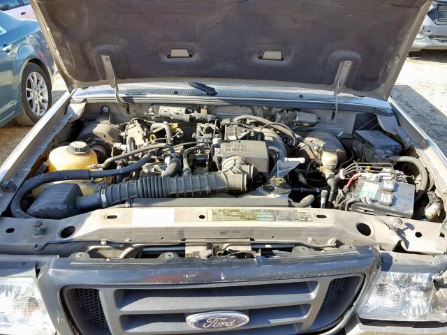 1FTYR10D74PA16386 - 2004 FORD RANGER GOLD photo 7