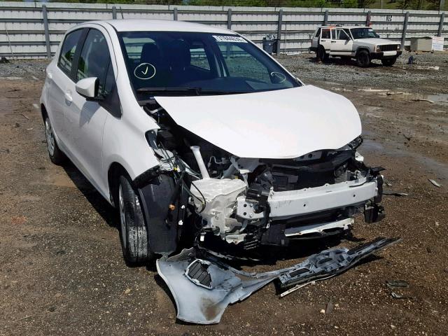 VNKKTUD3XHA075345 - 2017 TOYOTA YARIS L WHITE photo 1