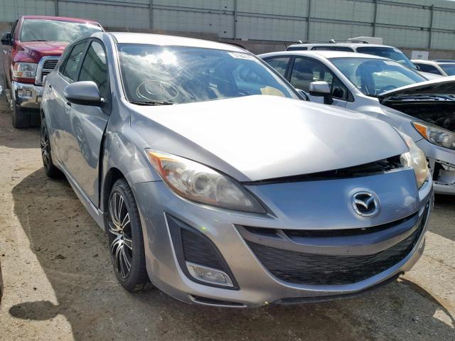 JM1BL1K55B1385342 - 2011 MAZDA 3 S GRAY photo 1