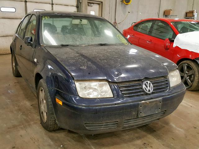 3VWSC29MXYM162452 - 2000 VOLKSWAGEN JETTA GLS BLUE photo 1