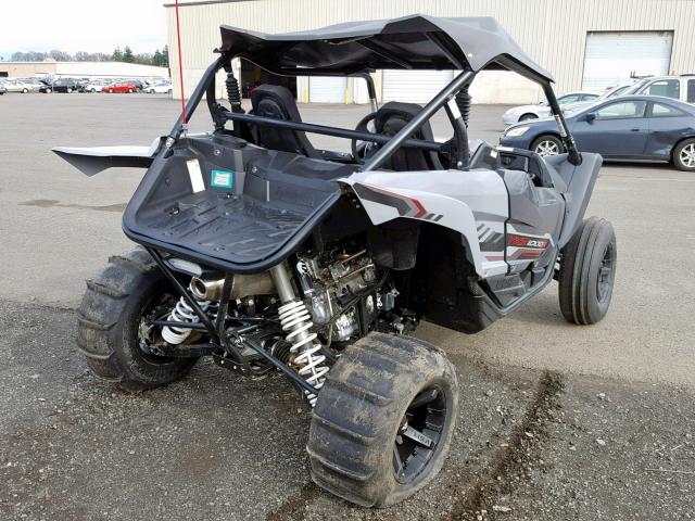 5Y4AN21Y8JA100209 - 2018 YAMAHA YXZ1000 GRAY photo 4