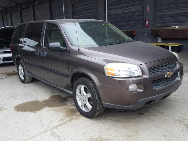 1GNDV231X8D110083 - 2008 CHEVROLET UPLANDER L Qəhvəyi foto 1