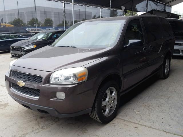 1GNDV231X8D110083 - 2008 CHEVROLET UPLANDER L Qəhvəyi foto 2