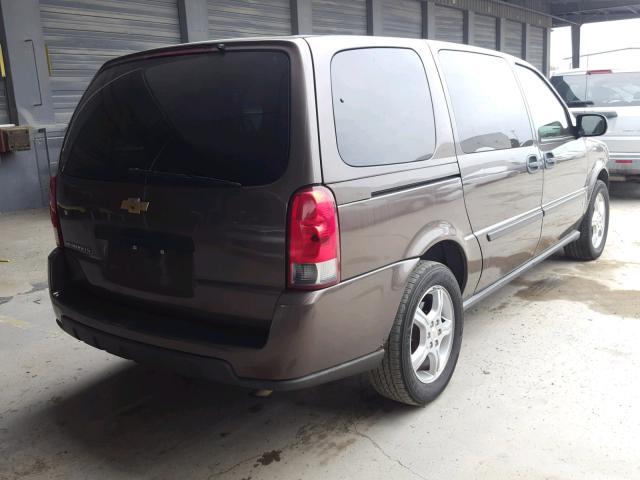 1GNDV231X8D110083 - 2008 CHEVROLET UPLANDER L Qəhvəyi foto 4