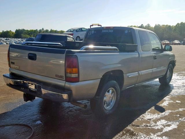 2GTEC19T221336157 - 2002 GMC NEW SIERRA SILVER photo 4