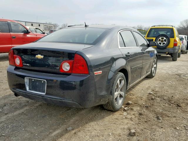 1G1ZJ57B794220565 - 2009 CHEVROLET MALIBU 2LT BLACK photo 4