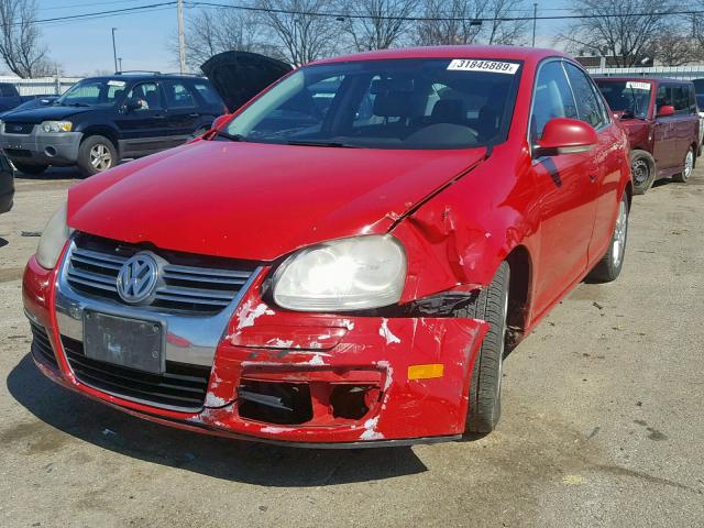 3VWRG71K67M046352 - 2007 VOLKSWAGEN JETTA 2.5 RED photo 2