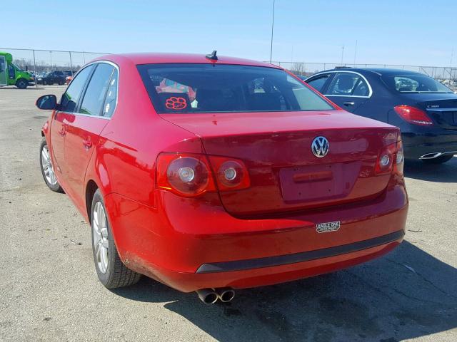 3VWRG71K67M046352 - 2007 VOLKSWAGEN JETTA 2.5 RED photo 3