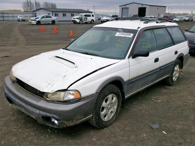 4S3BG685XX6631983 - 1999 SUBARU LEGACY OUT WHITE photo 2