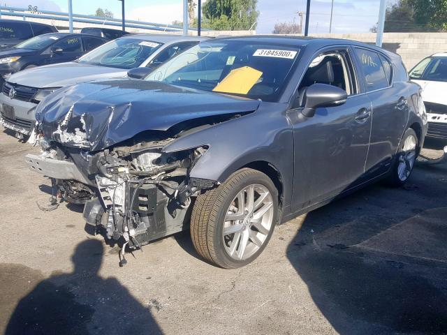 JTHKD5BH5F2230190 - 2015 LEXUS CT 200  photo 2