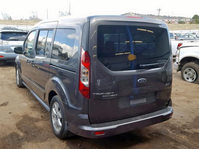 NM0GE9F75F1223837 - 2015 FORD TRANSIT CO GRAY photo 3