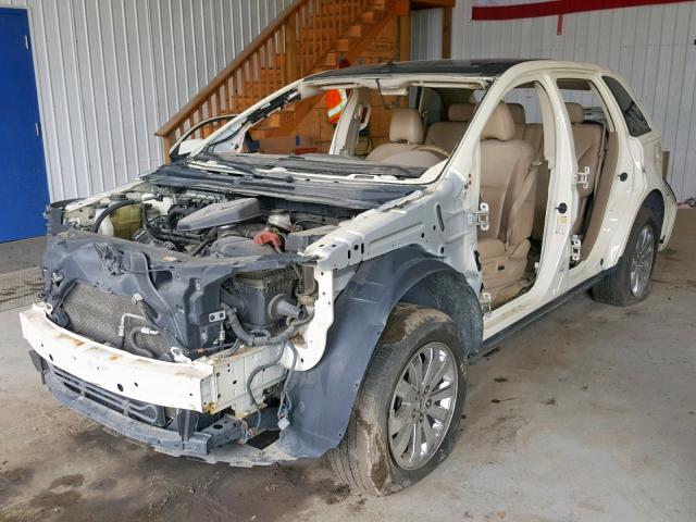 2FMDK49C47BA87910 - 2007 FORD EDGE SEL P CREAM photo 2