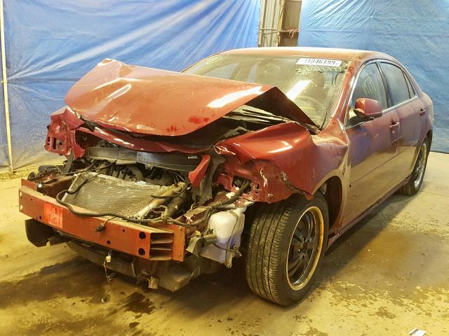 1G1ZC5E1XBF229761 - 2011 CHEVROLET MALIBU 1LT 红色 照片 2