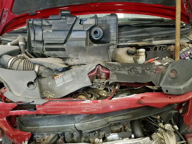 1G1ZC5E1XBF229761 - 2011 CHEVROLET MALIBU 1LT 红色 照片 7