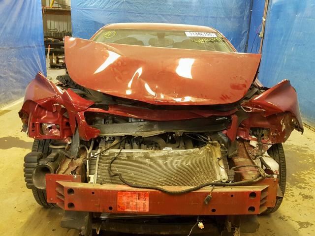 1G1ZC5E1XBF229761 - 2011 CHEVROLET MALIBU 1LT 红色 照片 9