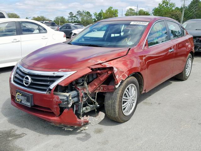 1N4AL3AP3EC268822 - 2014 NISSAN ALTIMA 2.5 RED photo 2