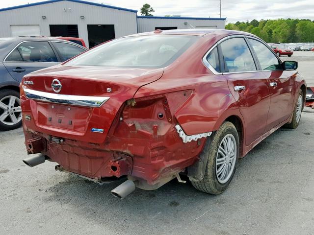 1N4AL3AP3EC268822 - 2014 NISSAN ALTIMA 2.5 RED photo 4