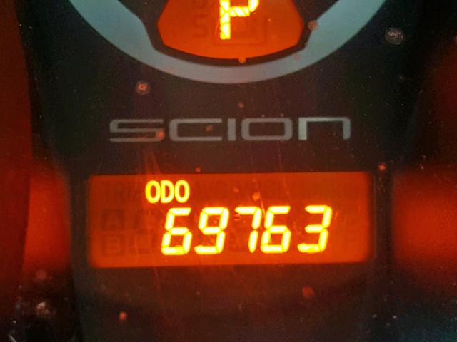 JTKJF5C7XB3009548 - 2011 TOYOTA SCION TC შავი ფოტო 8