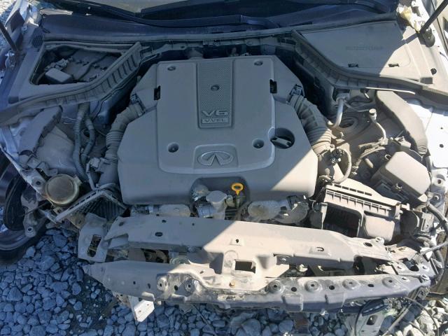 JN1BV7AR3FM401756 - 2015 INFINITI Q50 BASE SILVER photo 7