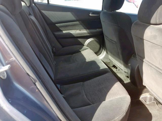 1YVHZ8BH9A5M50299 - 2010 MAZDA 6 I GRAY photo 6