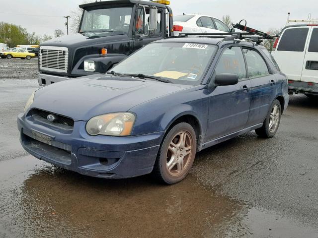 JF1GG67575G812818 - 2005 SUBARU IMPREZA RS BLUE photo 2