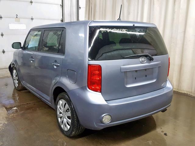 JTLZE4FE1A1118321 - 2010 TOYOTA SCION XB 蓝色 照片 3
