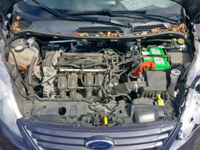 3FADP4AJ0DM140926 - 2013 FORD FIESTA S BLUE photo 7