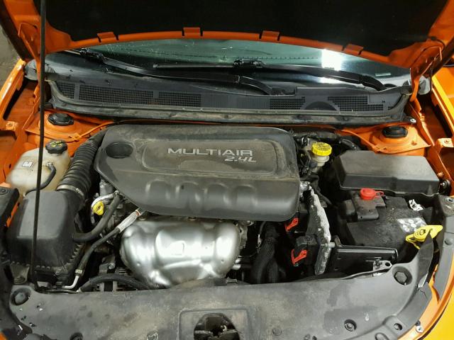 1C3CDFBB6ED861755 - 2014 DODGE DART SXT ORANGE photo 7