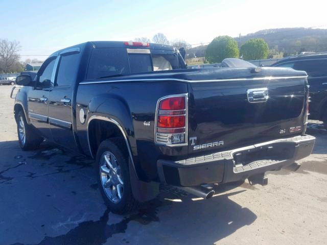 2GTEK638481189305 - 2008 GMC NEW SIERRA BLACK photo 3