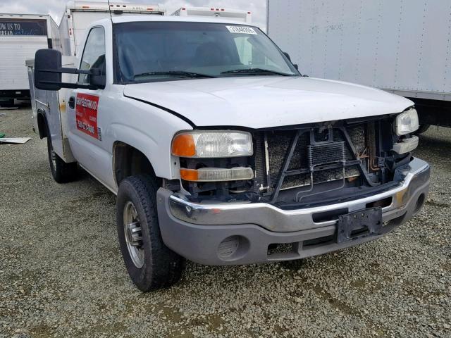 1GDHC24U14E398164 - 2004 GMC SIERRA C25 WHITE photo 1