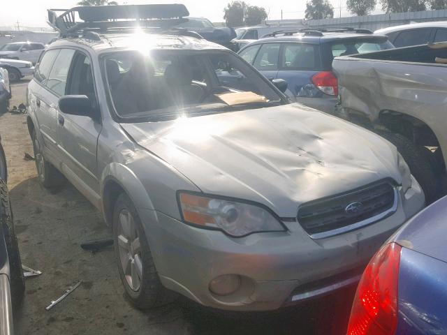 4S4BP61C666348743 - 2006 SUBARU LEGACY OUT CREAM photo 1