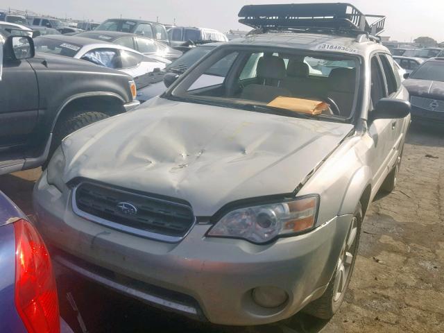 4S4BP61C666348743 - 2006 SUBARU LEGACY OUT CREAM photo 2