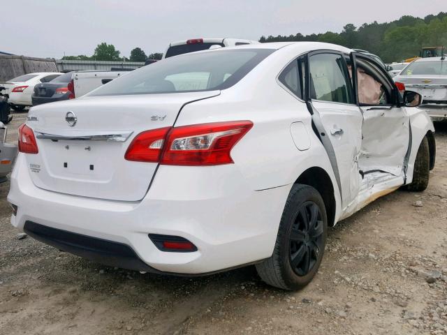 3N1AB7AP5HY261440 - 2017 NISSAN SENTRA WHITE photo 4