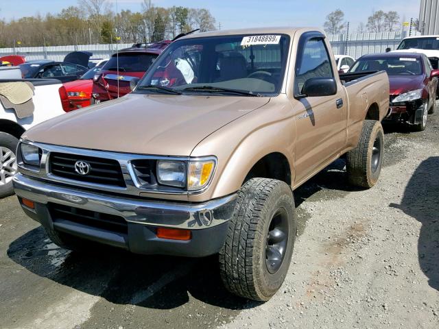 4TAPM62N8VZ241723 - 1997 TOYOTA TACOMA GOLD photo 2