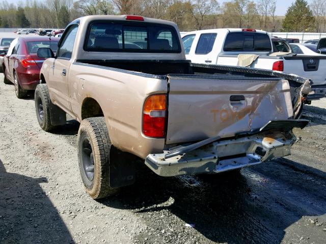 4TAPM62N8VZ241723 - 1997 TOYOTA TACOMA GOLD photo 3