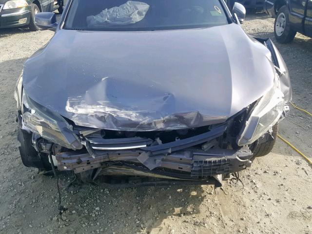 1HGCR2F85EA274406 - 2014 HONDA ACCORD EXL GRAY photo 7