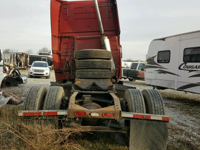 4V4NC9GH97N454018 - 2007 VOLVO VN VNL RED photo 6