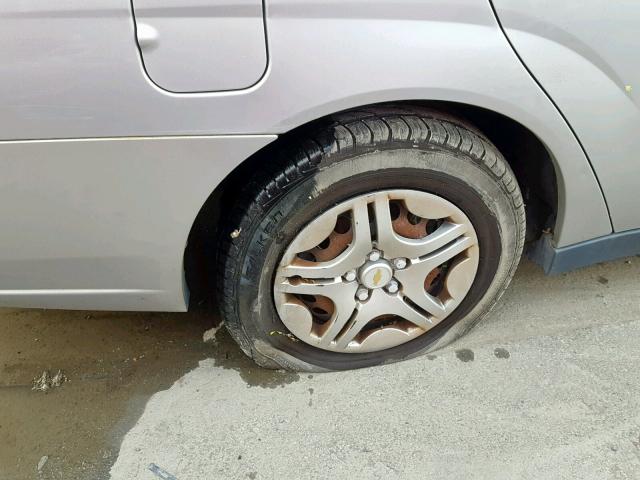 1G1ZS58F08F134211 - 2008 CHEVROLET MALIBU LS SILVER photo 9