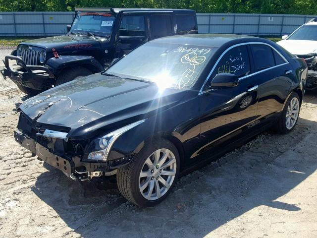 1G6AA5RX8J0184428 - 2018 CADILLAC ATS BLACK photo 2