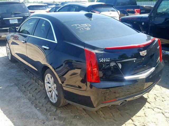 1G6AA5RX8J0184428 - 2018 CADILLAC ATS BLACK photo 3