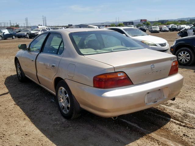 19UUA56641A023298 - 2001 ACURA 3.2TL GOLD photo 3