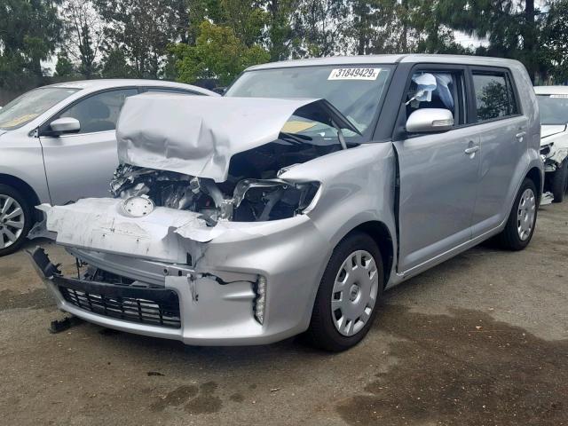 JTLZE4FE9FJ077329 - 2015 TOYOTA SCION XB 银色 照片 2