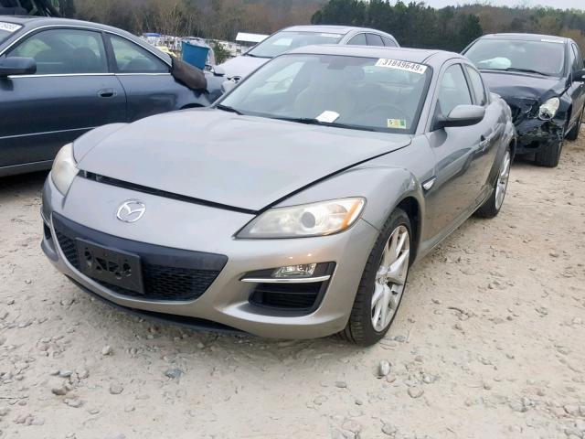 JM1FE174990401067 - 2009 MAZDA RX8 GRAY photo 2